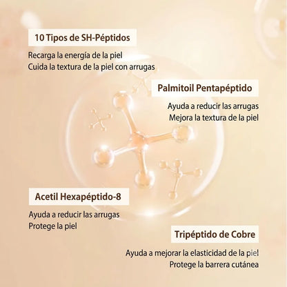 Ampolla reafirmante intensiva con péptidos de seda