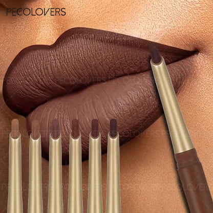 Lápiz Delineador de Labios Waterproof Mate