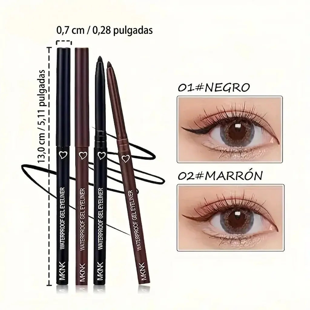 Delineador de Ojos Waterproof de Larga Duración