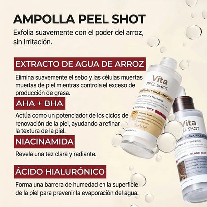 Ampolla De Cáscara De Arroz — VITA COSMETICS®