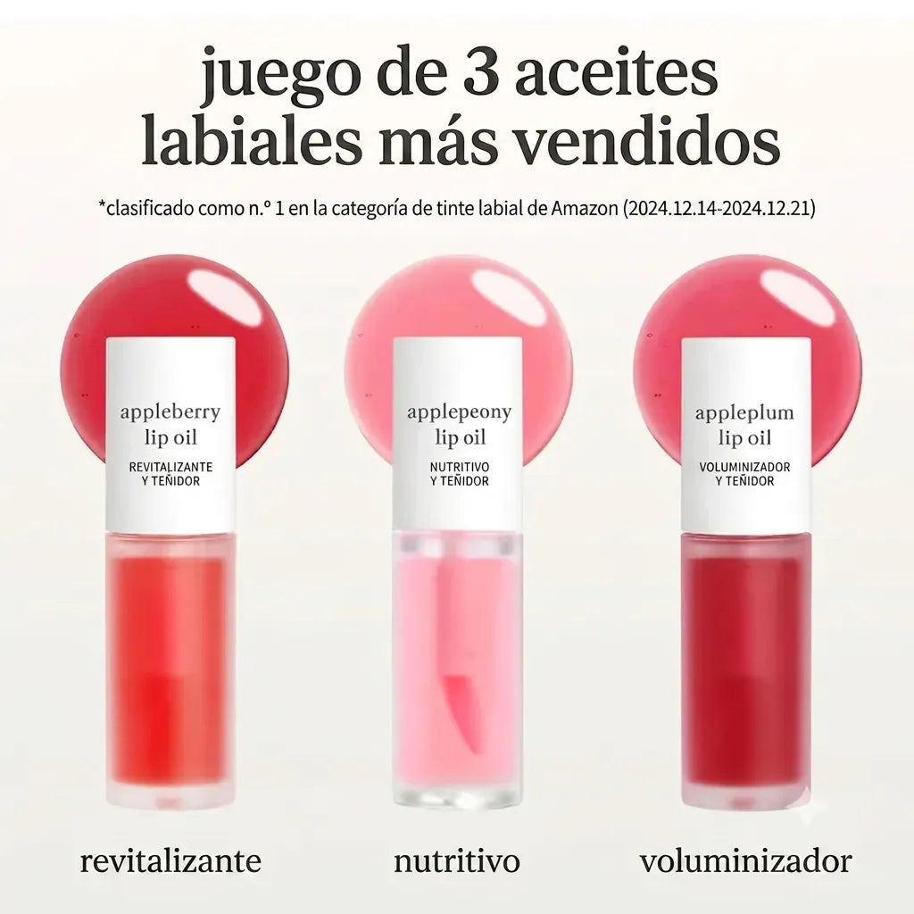 Trío de Aceites Labiales — VITA COSMETICS®