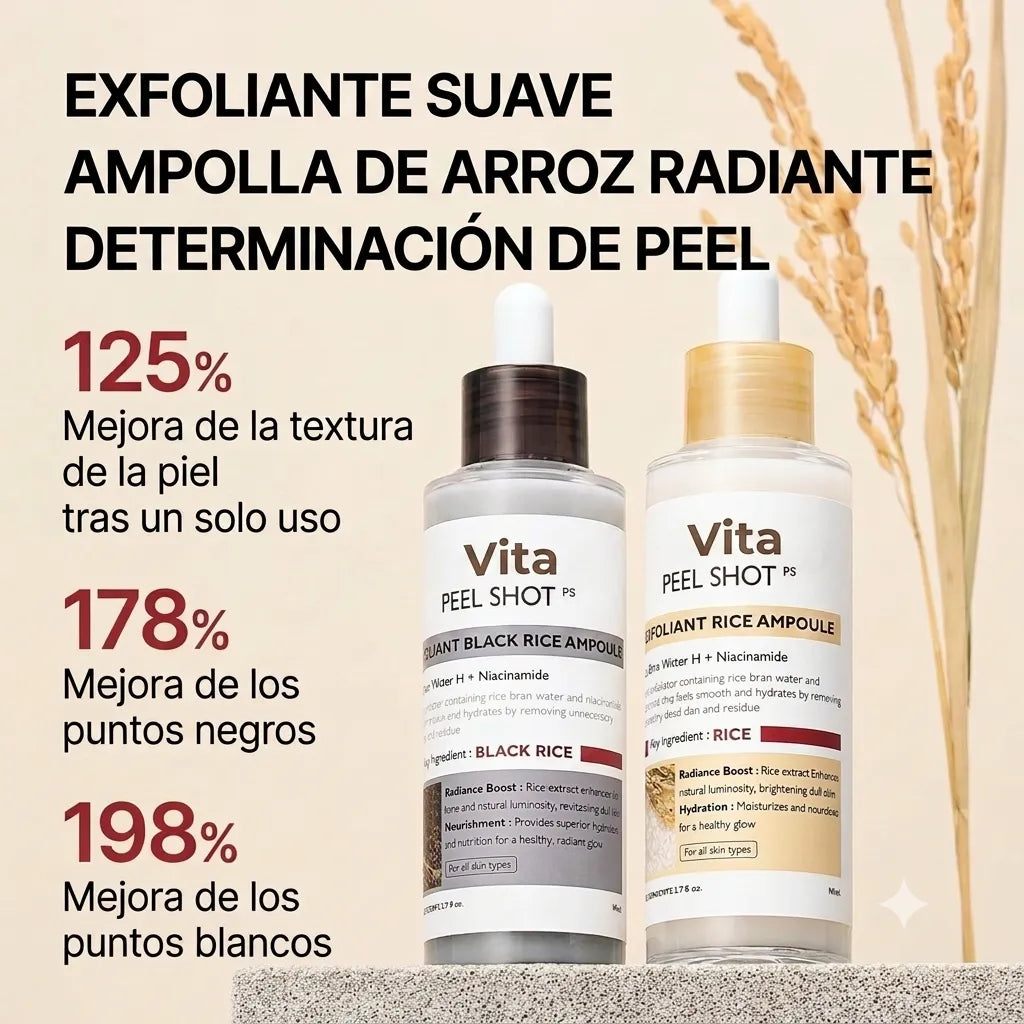 Ampolla De Cáscara De Arroz — VITA COSMETICS®