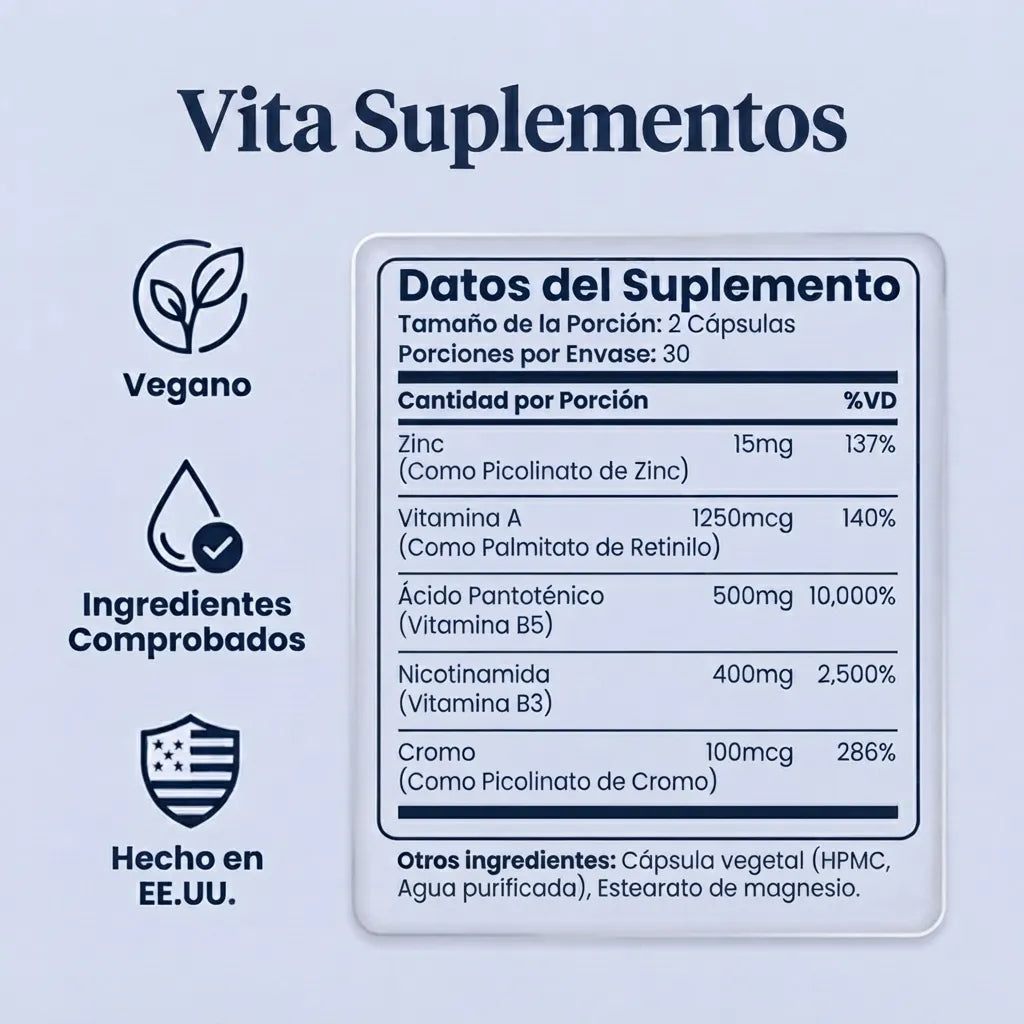 SkinClear Capsulas — Vita Suplementos