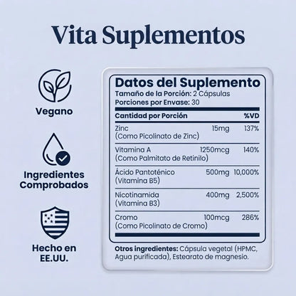SkinClear Capsulas — Vita Suplementos