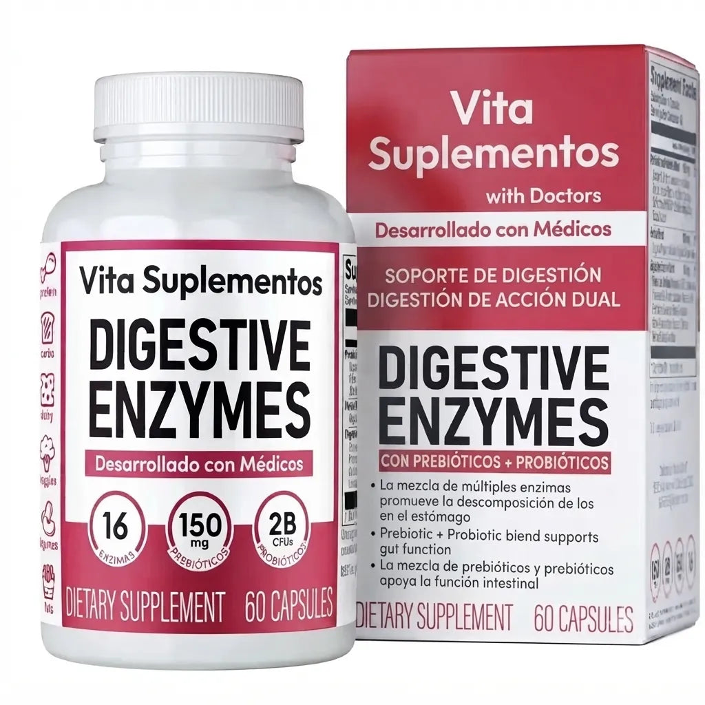 Enzimas Digestivas — Vita Suplementos