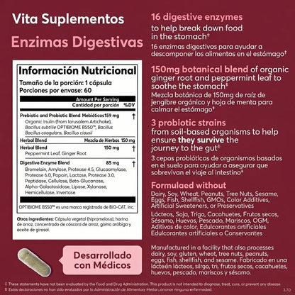 Enzimas Digestivas — Vita Suplementos