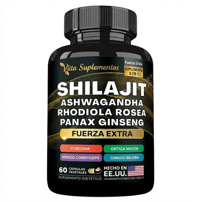 ShilaStrength — Fuerza de Shilajit 9000mg