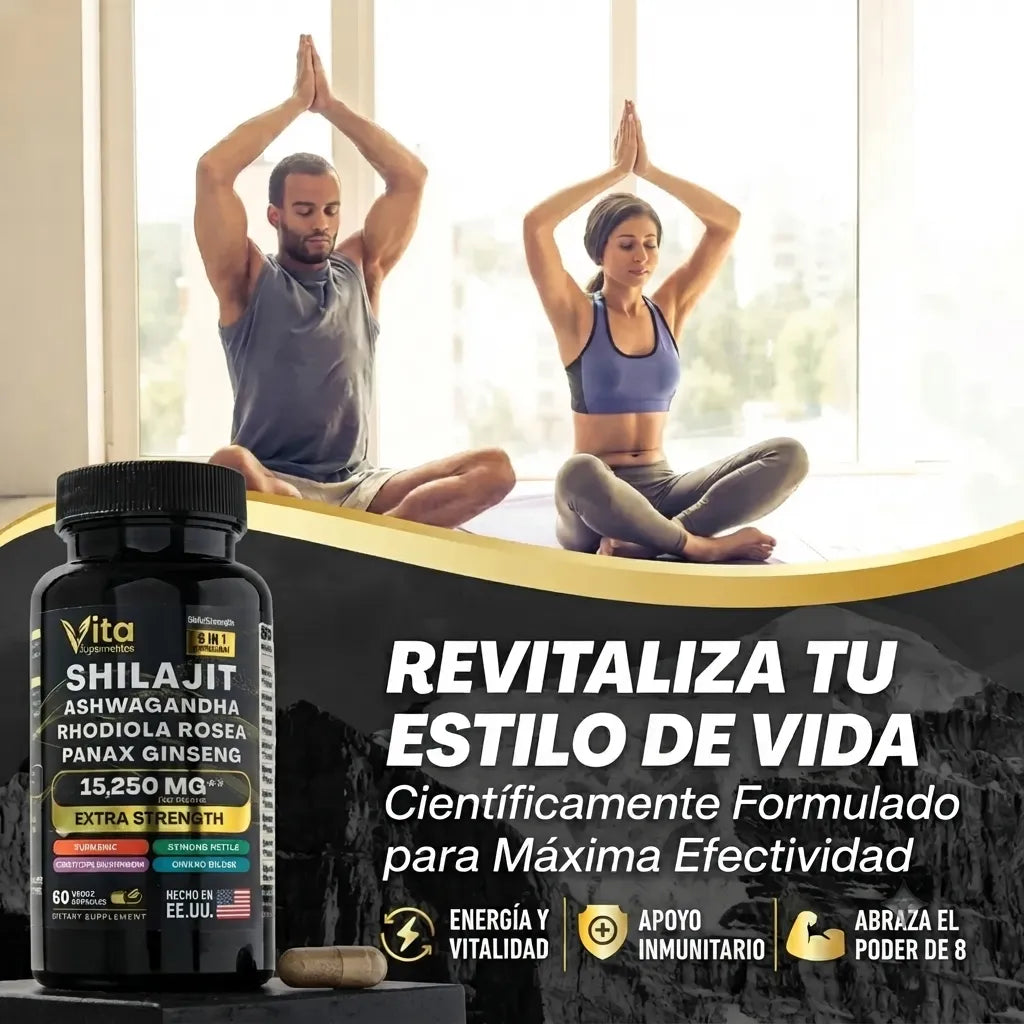 ShilaStrength — Fuerza de Shilajit 9000mg