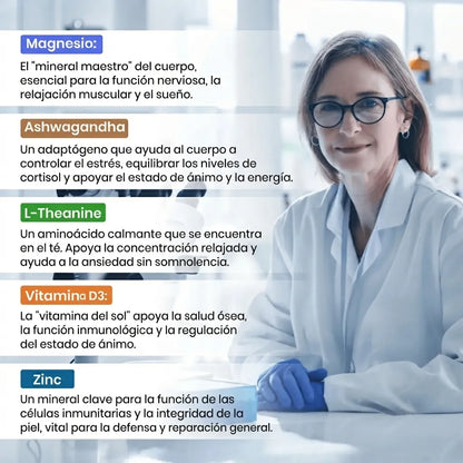 Vita Suplementos Magnesium Complex — Gomitas con 10 Tipos de Magnesio