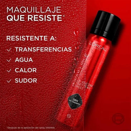 Infallible Fixing Mist 36H — Spray Fijador de Maquillaje