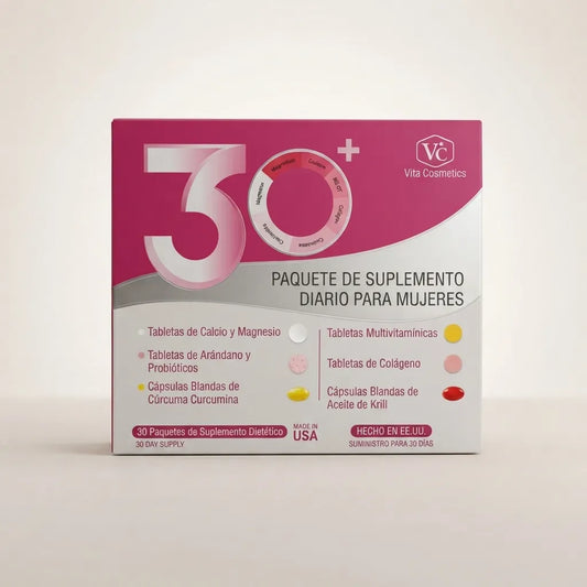 Vita Cosmetics® Beauty Pack — El Ritual 6 en 1 para Mujeres 30+