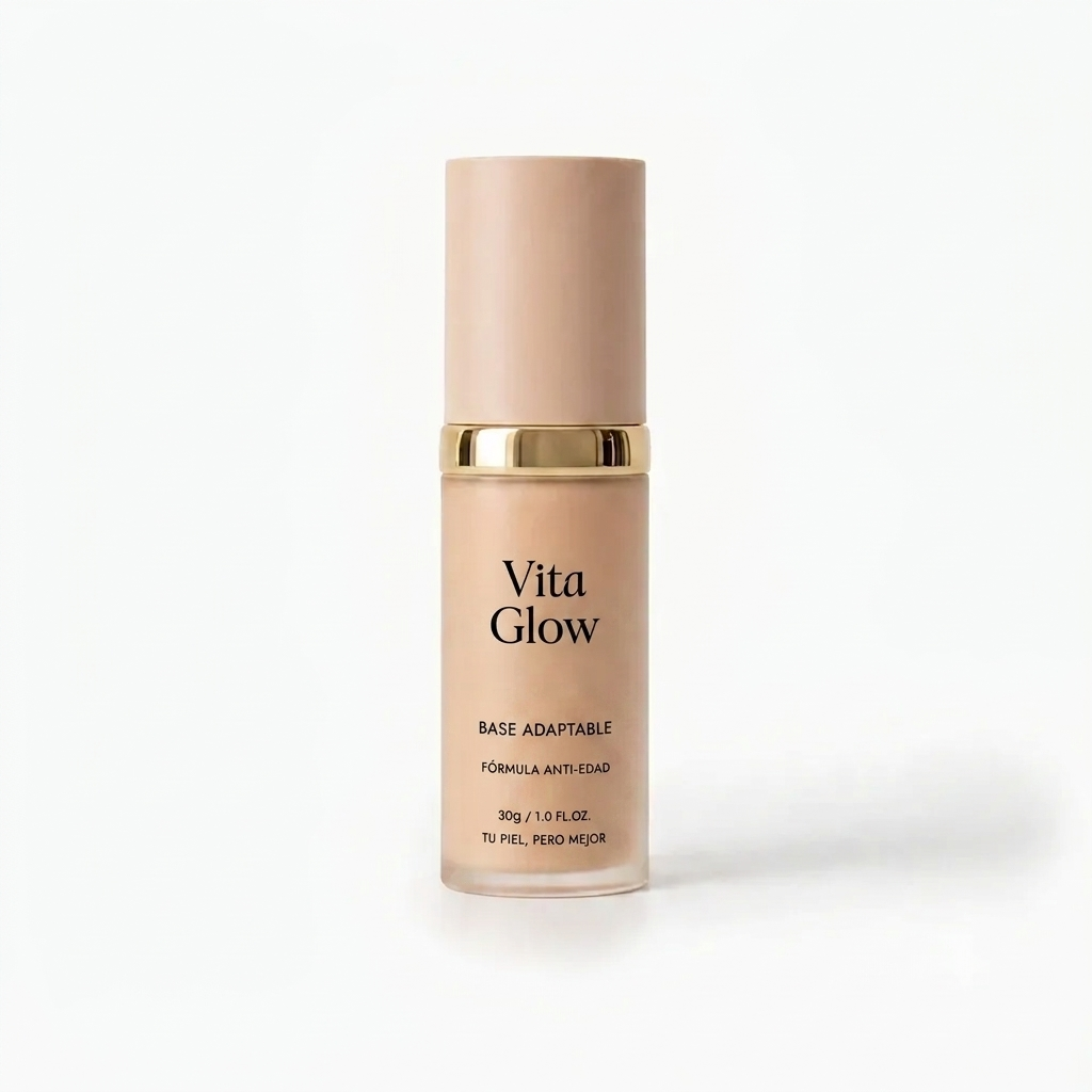 Base de Maquillaje Antiedad con SPF 50 – Se Adapta a tu Tono de Piel