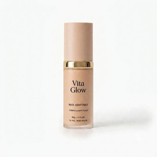 Base de Maquillaje Antiedad con SPF 50 – Se Adapta a tu Tono de Piel