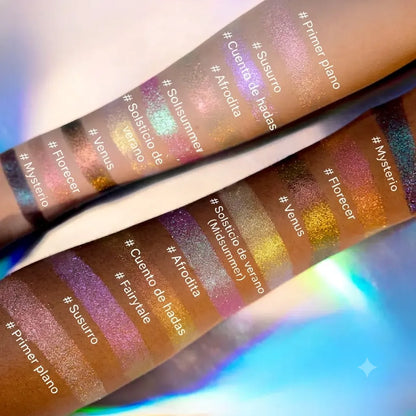 Sombra Individual Multicromo Ourbella — Efecto Holográfico Duocromo