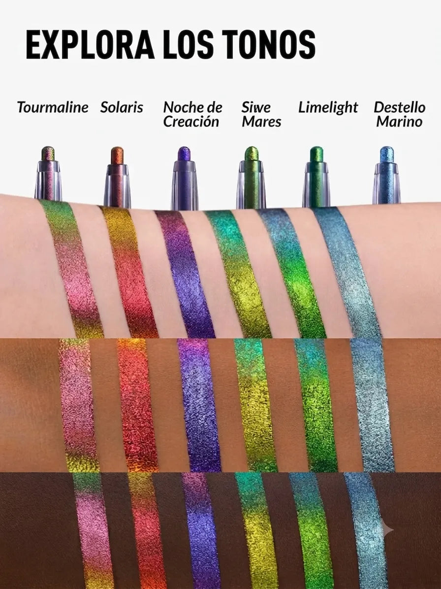 Delineador en Gel Multicromo Epiphany Glow — Tourmaline