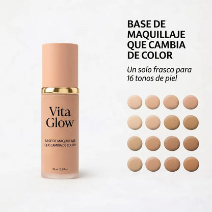 Base de Maquillaje Antiedad con SPF 50 – Se Adapta a tu Tono de Piel