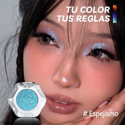Sombra Individual Multicromo Ourbella — Efecto Holográfico Duocromo