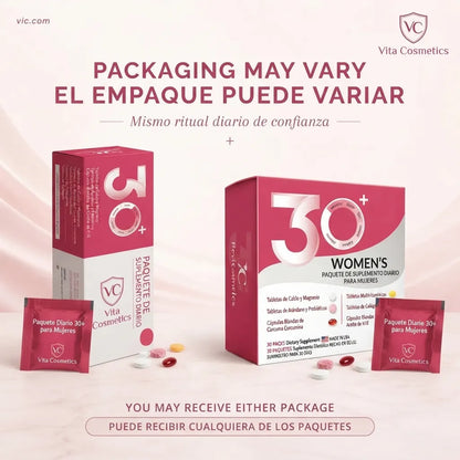 Vita Cosmetics® Beauty Pack — El Ritual 6 en 1 para Mujeres 30+