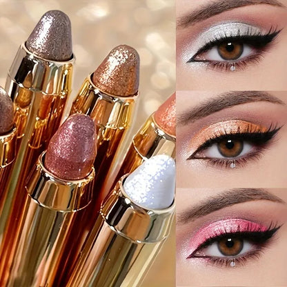 Set de 6 Barras de Sombra de Ojos Waterproof — Perla, Glitter y Shimmer